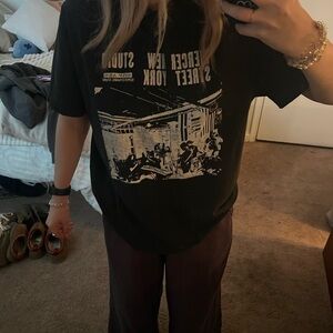 Black John Galt streetwear t-shirt